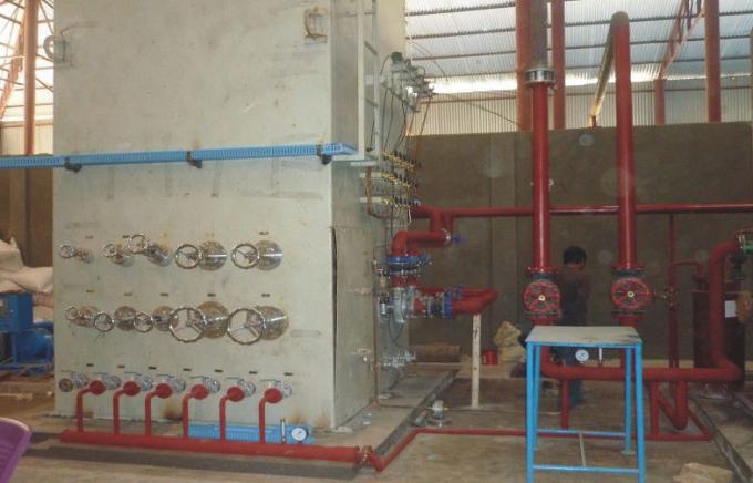 Liquid China 6000 m³ / jam Nitrogen Tanaman, Ukuran Sedang Industrial N2 Generator pemasok