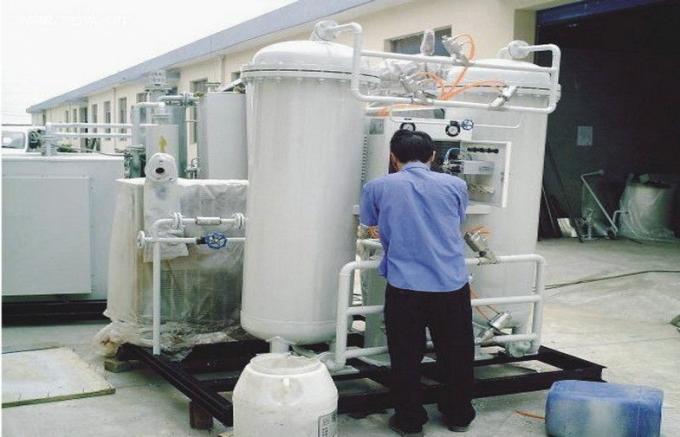 China Air Pemisahan Satuan 60 m³ / jam Oksigen Nitrogen Gas Untuk pemasok Medis Farmasi
